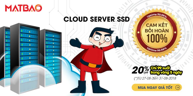 Khuyến mãi Cloud Server SSD 2