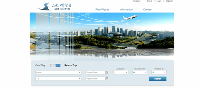 cubzvy19qyjjylhyb6e5(1)-(1).png Giao diện một website du lịch của Triều Tiên. Ảnh: Reddit.